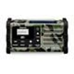 Radio DAB Portable - Sangean - Dab Survivor - Camouflage Vert - Bluetooth - Batterie Intégrée