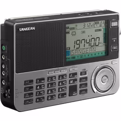 ATS-909X2 Récepteur universel fm, ondes longues (ol), am fonction réveil noir Y313052 - Sangean