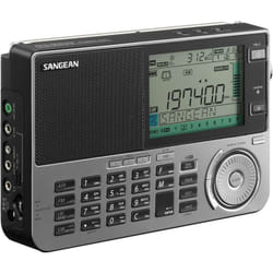 ATS-909X2 Récepteur universel fm, ondes longues (ol), am fonction réveil noir Y313052 - Sangean
