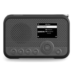 Sangean WFR-39 Portable Noir, Gris