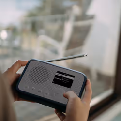 Sangean WFR-39 Portable Bleu, Blanc - Vue supplémentaire 6