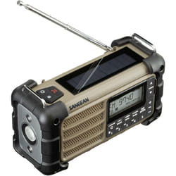 Sangean - MMR-99 Radio d'extérieur fm radio d'urgence, Bluetooth panneau solaire, protégé contre les projections d'eau, étanche à la poussière, la