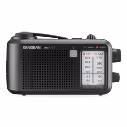 Sangean MMR-77, Portable, Analogique, AM, FM, 87,5 - 108 MHz, 520 - 1710 kHz, 3,5 mm