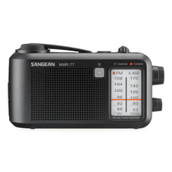 Sangean MMR-77 Portable Analogique Noir