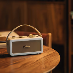 Sangean RA-101 Portable Analogique Or, Ivoire - Vue supplémentaire 7