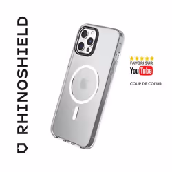 COQUE TRANSPARENTE CLEAR COMPATIBLE MAGSAFE POUR APPLE IPHONE 14 PRO MAX - RHINOSHIELD™