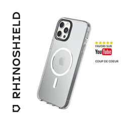 COQUE TRANSPARENTE CLEAR COMPATIBLE MAGSAFE POUR APPLE IPHONE 14 PRO MAX - RHINOSHIELD™