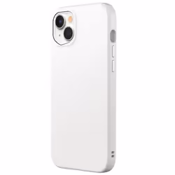 Coque - RHINOSHIELD - iPhone 14 Plus - Blanc - Résistante aux chutes - Silicone solide