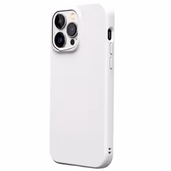 Coque - RHINOSHIELD - iPhone 14 Pro Max - Blanc - Résistante aux chutes - Silicone solide