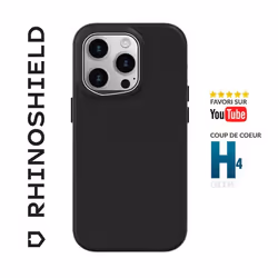 Coque - RHINOSHIELD - SolidSuit - iPhone 15 Pro - Ultra-léger - Protection maximale