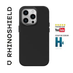 Coque - RHINOSHIELD - SolidSuit - iPhone 15 Pro - Ultra-léger - Protection maximale