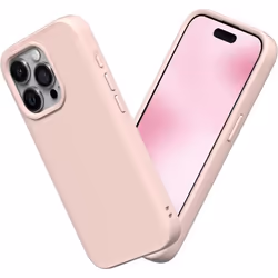 RhinoShield Coque pour [iPhone 15 Pro Max]  SolidSuit - Coque Fine avec Technologie dabsorption des Chocs - Rose