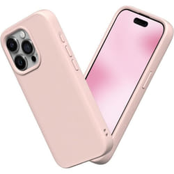 RhinoShield Coque pour [iPhone 15 Pro Max]  SolidSuit - Coque Fine avec Technologie dabsorption des Chocs - Rose
