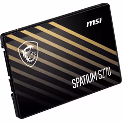 MSI SPATIUM S270 SATA 2.5 480GB disque SSD 2.5" 480 Go Série ATA III 3D NAND
