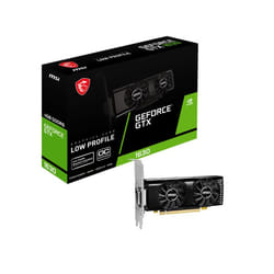 MSI GTX 1630 4GT LP OC NVIDIA GeForce GTX 1630 4 Go GDDR6