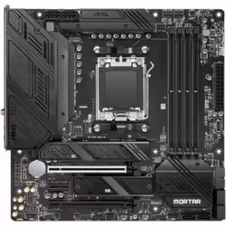 MSI MAG B650M Mortar WIFI, AMD, Emplacement AM5, AMD Ryzen 7 7th Gen, AMD Ryzen 9 7th Gen, Emplacement AM5, DDR5-SDRAM, 128 G ...