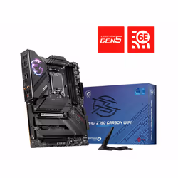 MSI MPG Z790 CARBON WIFI, Intel, LGA 1700, Intel® Celeron®, Intel® Pentium® Gold, LGA 1700, DDR5-SDRAM, 128 Go