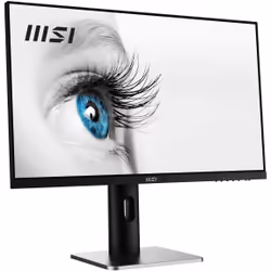 MSI Pro MP273QP, 68,6 cm (27"), 2560 x 1440 pixels, Wide Quad HD, LED, 1 ms, Noir, Argent