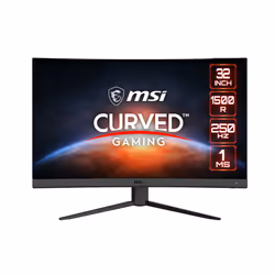 MSI G32C4X, 80 cm (31.5"), 1920 x 1080 pixels, Full HD, 1 ms, Noir