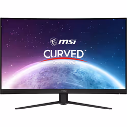MSI G32C4X écran plat de PC 31.5" Full HD Noir