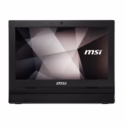MSI Pro 16T 10M-228XDE, 39,6 cm (15.6"), HD, Intel® Celeron®, 4 Go, 250 Go, Noir