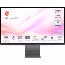 MSI Modern MD271UL, 68,6 cm (27"), 3840 x 2160 pixels, 4K Ultra HD, 4 ms, Gris