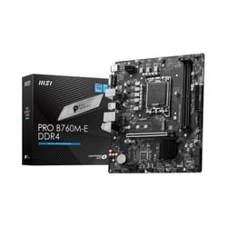 MSI PRO B760M-E DDR4 carte mère Intel B760 LGA 1700 micro ATX