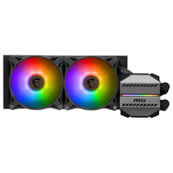 MSI MAG CORELIQUID M240 système de refroidissement d’ordinateur Processeur Refroidisseur de liquide tout-en-un 24 cm Noir