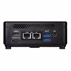 MSI Cubi 5 12M COMPACT PC I7-1255U BLK 0.66L sized PC Noir Intel SoC 4,7 GHz - Vue supplémentaire 4