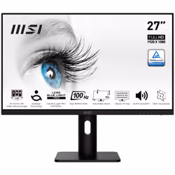 MSI Pro MP273AP, 68,6 cm (27"), 1920 x 1080 pixels, Full HD, 1 ms, Noir