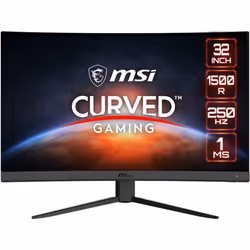 MSI G32C4XDE, 80 cm (31.5"), 1920 x 1080 pixels, Full HD, 1 ms, Noir
