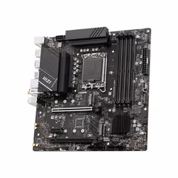 MSI PRO B760M-A WIFI, Intel, LGA 1700, Intel® Celeron®, Intel® Pentium® Gold, LGA 1700, DDR5-SDRAM, 192 Go