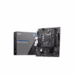 MSI PRO H510M-B, Intel, LGA 1200 (Socket H5), Intel® Celeron®, Intel® Core™ i3, Intel® Core™ i5, Intel® Core™ i7, Intel® Core ...