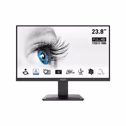 MSI Pro MP2412, 60,5 cm (23.8"), 1920 x 1080 pixels, Full HD, LCD, 4 ms, Noir