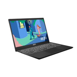 MSI Modern 15 B7M-222FR Ordinateur portable 39,6 cm (15.6") Full HD AMD Ryzen™ 5 7530U 8 Go DDR4-SDRAM 512 Go SSD Wi-Fi 6E (802.11ax) Windows 11 Home Noir