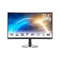 MSI Pro MP2422C, 59,9 cm (23.6"), 1920 x 1080 pixels, Full HD, 5 ms, Noir