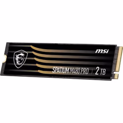 MSI SPATIUM M480 PRO PCIE 4.0 NVME M.2 2TB, 2 To, M.2, 7400 Mo/s