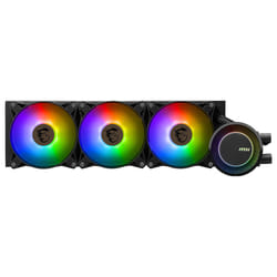 MSI MAG CORELIQUID E360 WHITE système de refroidissement d’ordinateur Carte-mère, Processeur Liquid cooling kit 12 cm Blanc