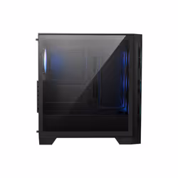 MSI MAG FORGE 320R AIRFLOW unité centrale Micro Tower Noir, Transparent - Vue supplémentaire 4