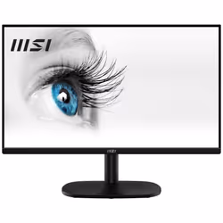 MSI Pro MP245V, 60,5 cm (23.8"), 1920 x 1080 pixels, Full HD, LCD, 4 ms, Noir