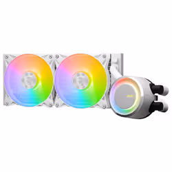 MSI MAG CORELIQUID E240 WHITE système de refroidissement d'ordinateur Carte-mère, Processeur Liquid cooling kit 12 cm Blanc - Vue supplémentaire 4