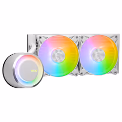 MSI MAG CORELIQUID E240 WHITE système de refroidissement d'ordinateur Carte-mère, Processeur Liquid cooling kit 12 cm Blanc - Vue supplémentaire 5