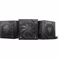 MSI MAG A550BNL, 550 W, 100 - 240 V, 50/60 Hz, Actif, 85%, Sur-courant, Sur-alimentation, Surtension, Court-circuit