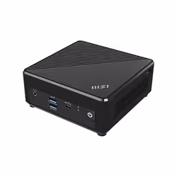 MSI Cubi N ADL-040XEU, 0,69L mini PC, Mini PC type barebone, DDR4-SDRAM, Ethernet/LAN, 65 W