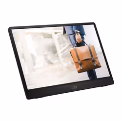 MSI PRO MP161DE E2 écran plat de PC 15.6" Full HD LED Noir