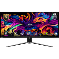 MSI MAG 341CQP QD-OLED écran plat de PC 34" UltraWide Quad HD QDOLED Noir