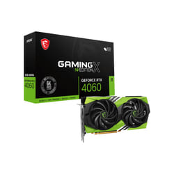 MSI GAMING GeForce RTX 4060 X NV EDITION 8G NVIDIA GeForce RTX 4060 Ti 8 Go GDDR6