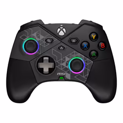 MSI FORCE PRO W CONTROLLER, Manette de jeu, Android, PC, Xbox One S, Xbox One X, Xbox Series S, Xbox Series X, Touche Retour, ...