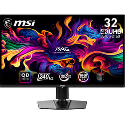 MSI MAG 321UPX QD-OLED écran plat de PC 31.5" 4K Ultra HD QDOLED Noir