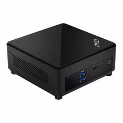 MSI Cubi 5 12M, 0.66L sized PC, Mini PC type barebone, Intel SoC, Ethernet/LAN, Wi-Fi 6E (802.11ax), 65 W